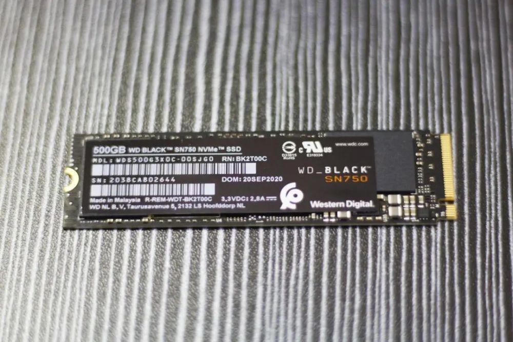 西数sn750固态硬盘开箱记性价比此处水深五米