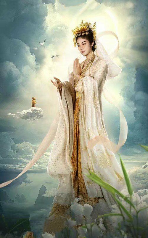 观音菩萨真的是男身女相吗?不!她是西游世界里的美少女!_腾讯新闻