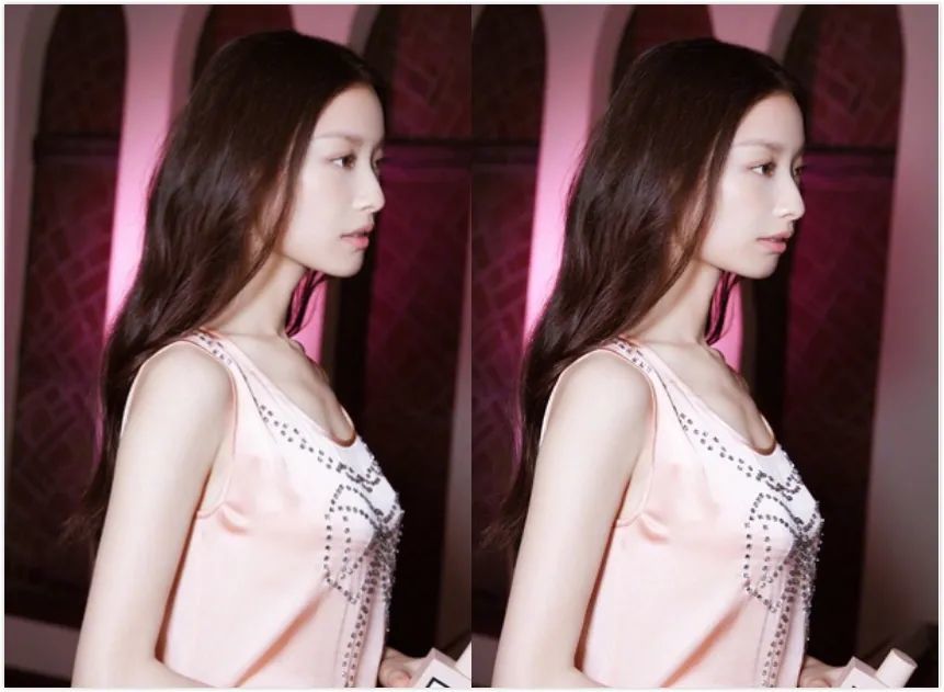 赵丽颖|赵丽颖新剧路透曝光，红衣皮鞋还原农村妇女，被指有下巴后缩危险