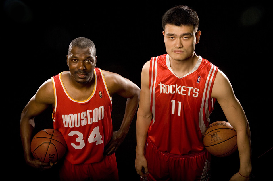 易建聯的nba選秀模板是大加索爾,姚明的模板是誰?