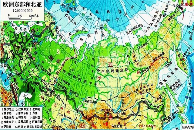 西西伯利亚面积图片