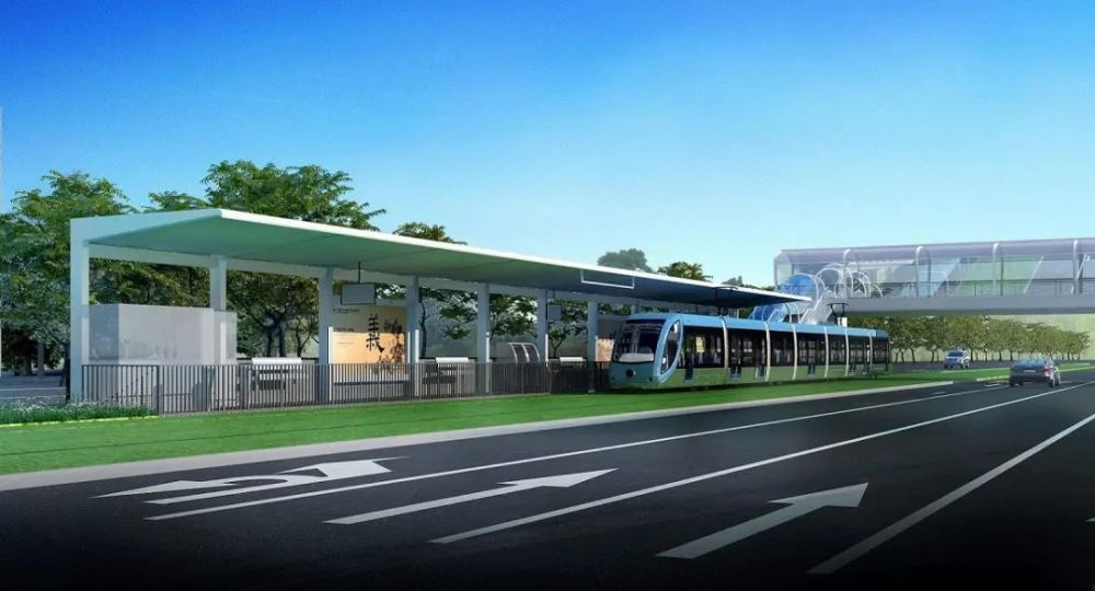 济南首条有轨电车路线图曝光,南起新东站,北跨黄河到济阳