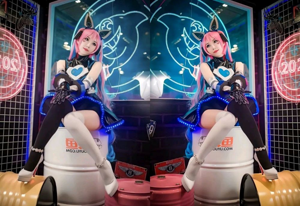 安琪拉最美cosplay气质与颜值的还原这样的心灵骇客太美了