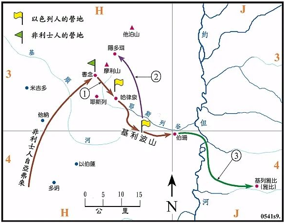 收藏60张圣经彩色地图边读边看更直观