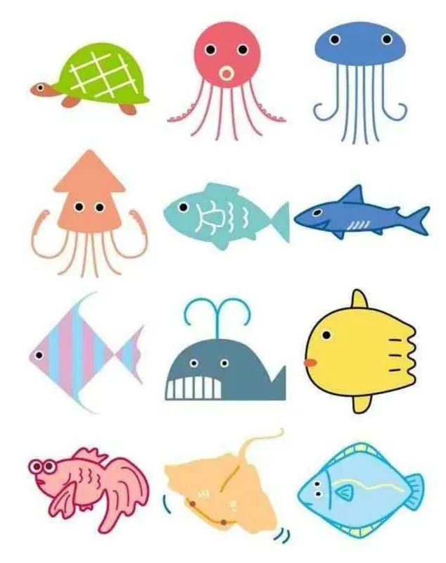 幼儿彩色简笔画大全1000多种