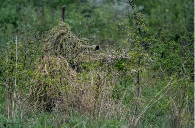 狙击手最强伪装术,5张图你能全部找出位置,不要犹豫赶紧去参军