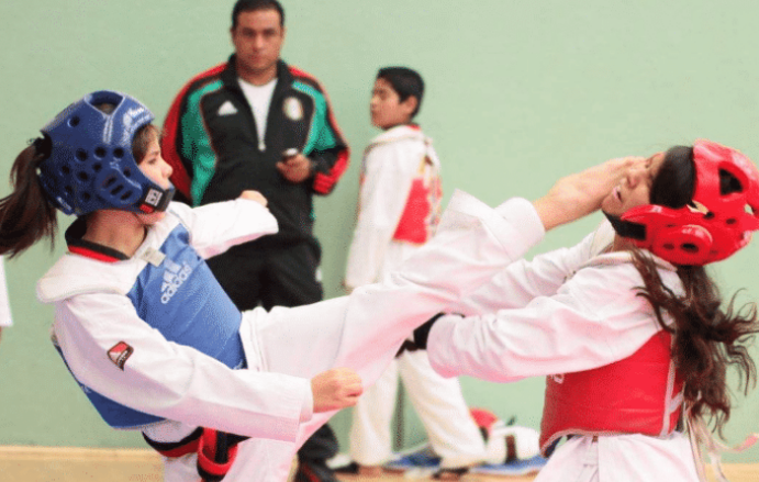 一身本事的吴佳莉也有一身正义感,她上前去组织这两个非法分子,然而