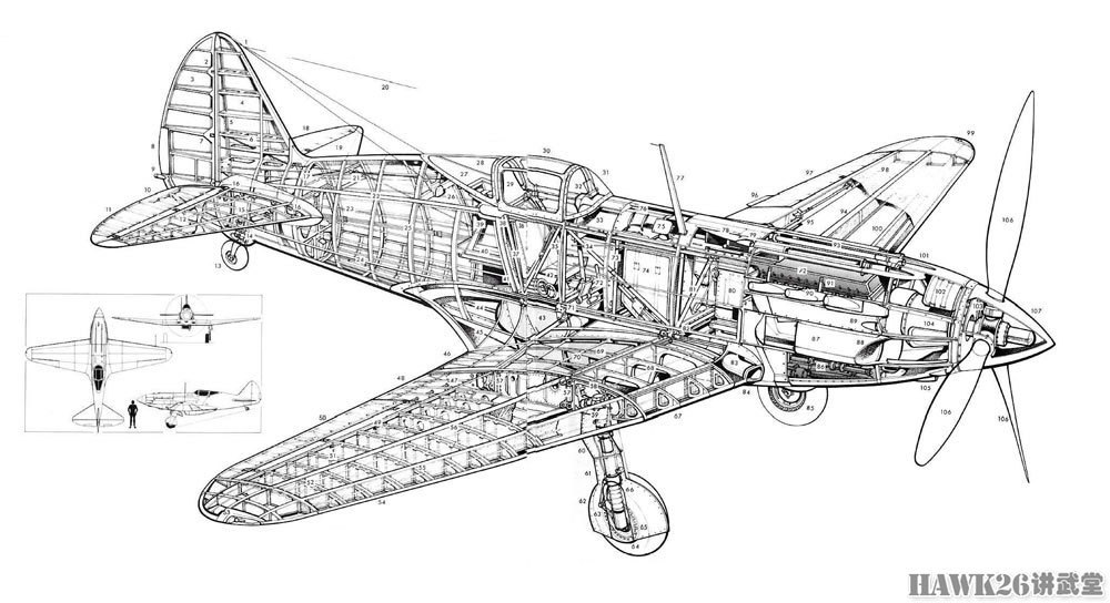 战斗机可以被称为同一位设计师的另一架飞机——伊-16——的直系后代