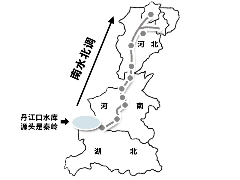 黃河水量的1/3 陝西水資源總量的一半 南水北調中線工程水源地在湖北