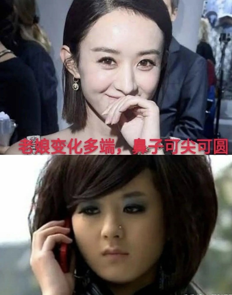 女神赵丽颖再被质疑整容!