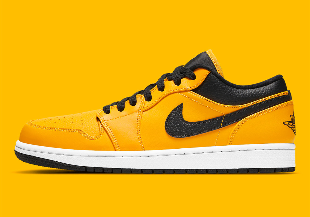 airjordan1low黄黑配色致敬李小龙