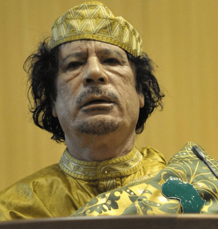 卡扎菲第一次亮相联合国演讲,却语出惊人:我们的儿子奥巴马