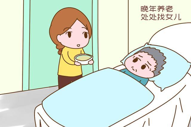 不再"养儿防老",晚年养老处处找女儿法律上规定,儿子和女儿都对父母有