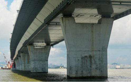 大海深度近百米,港珠澳大橋橋墩如何建造的?厲害了我的國