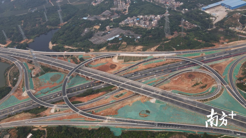 花莞高速新进展增莞惠去白云机场再快15分钟