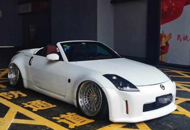 难得一见的日产350z敞篷版二手车16万你会买它吗 跑车 日产 日产gt R 日产350z 敞篷 二手车