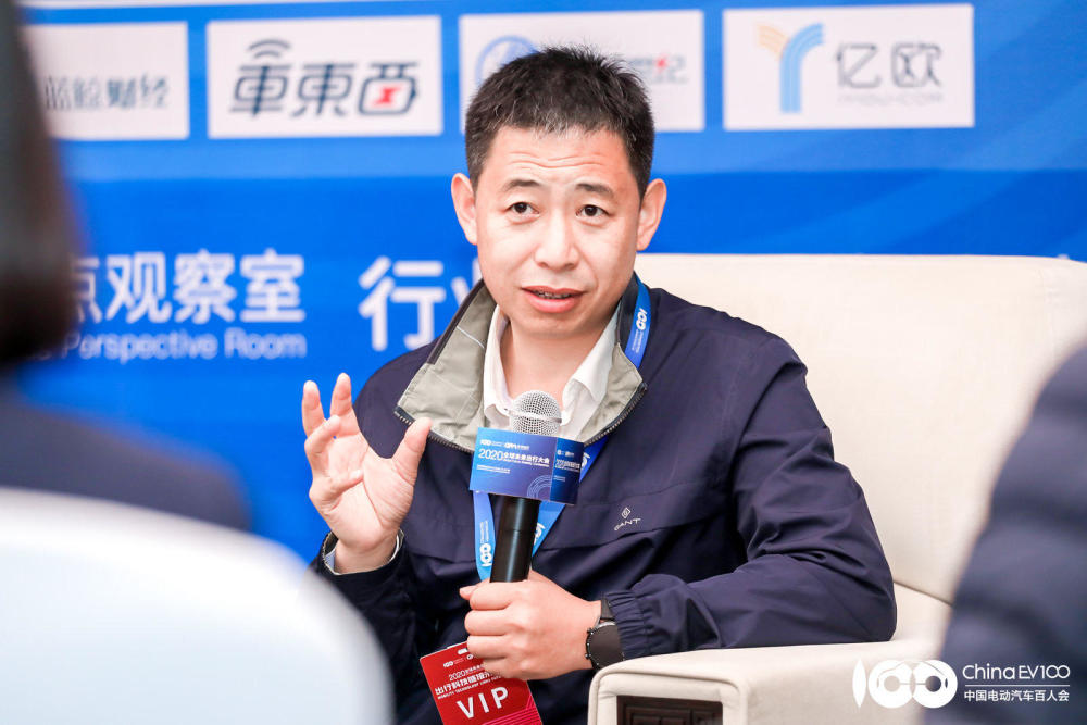 10月30日,北汽新能源技术总监兼工程研究院常务副院长李玉军在2020