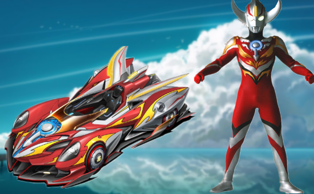 奥特曼:飞车手游联动后续,5款欧布a车亮相,设计感酷似变形金刚