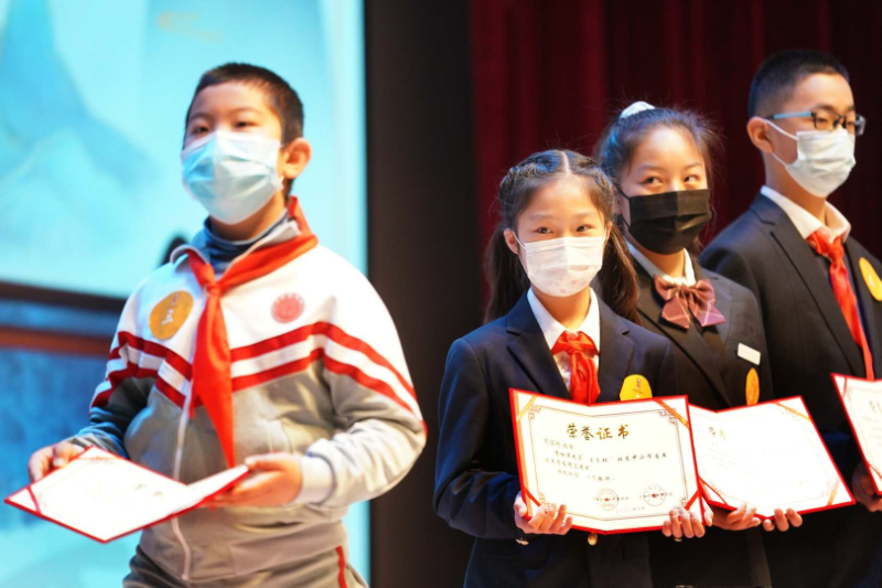 书法|“兰亭杯”北京中小学生书法大赛颁奖仪式及获奖作品展举行