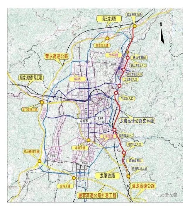福建高速规划图6纵10横图片