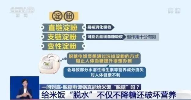 米饭|想买网红“脱糖电饭锅”？看完实验大吃一惊！