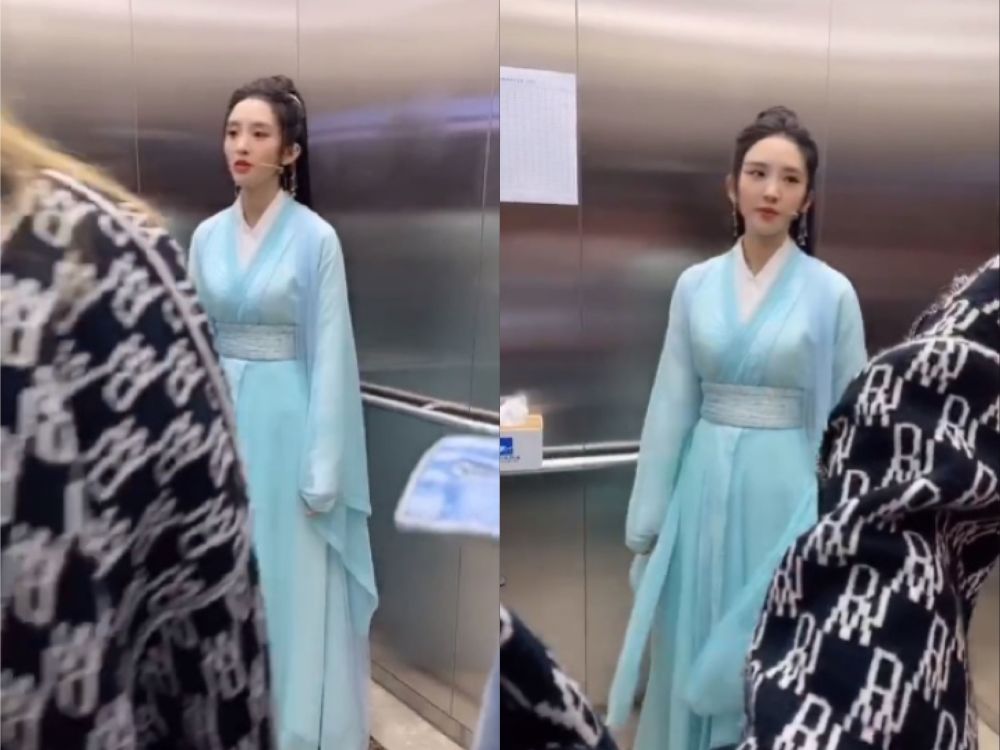 唐艺昕|唐艺昕产后复出综艺首秀，古装生图绝美，走路带风甜美可爱