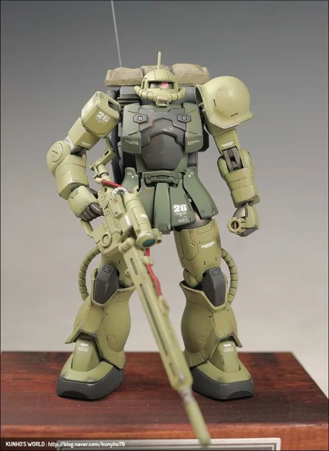 量产真男人hg扎古改造