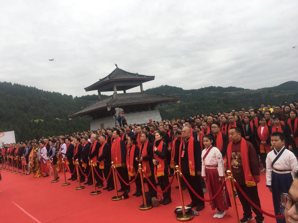 嫘祖|四川盐亭举办酬蚕节祭祖 酬谢“蚕神” 嫘祖