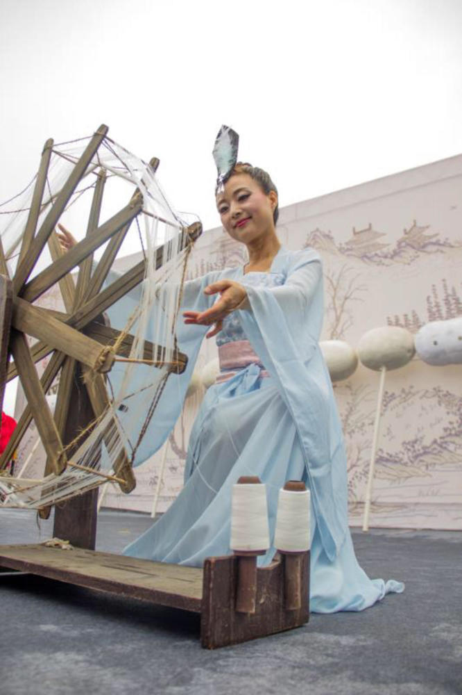 嫘祖|四川盐亭举办酬蚕节祭祖 酬谢“蚕神” 嫘祖