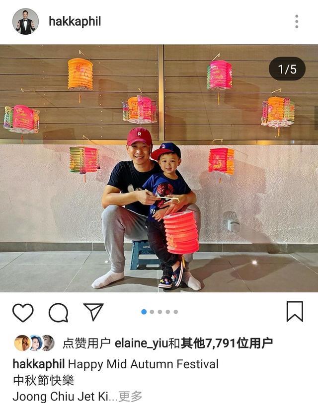 胡杏儿|胡杏儿老公晒儿子万圣节造型，cos鳄鱼萌态足，花式摆拍超可爱