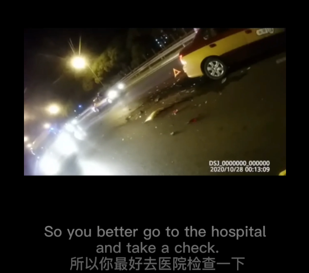 北京|处理事故的这位北京民警，英文太溜了！