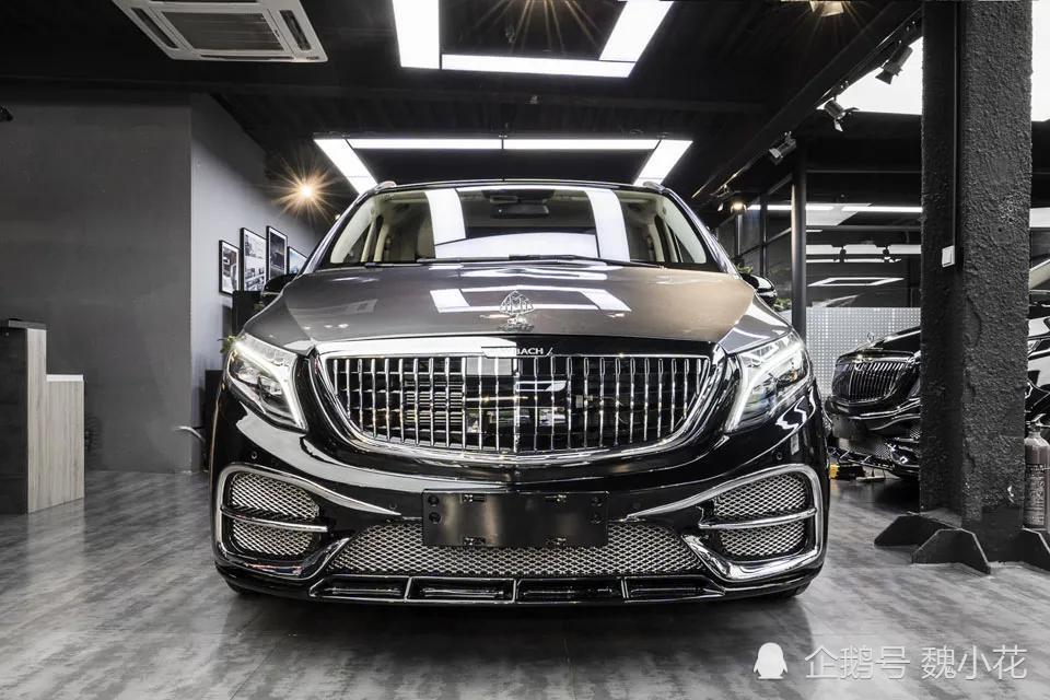 越过埃尔法原来顶级保姆车都是这样的迈巴赫vst980进店实拍