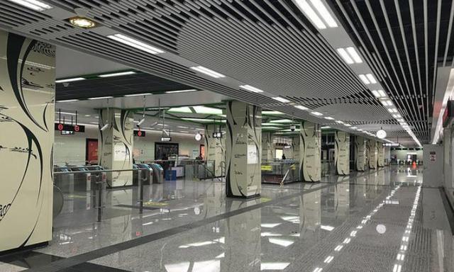 成都地铁5号线与7号线的神仙树站换乘站,可能要跨越立交桥