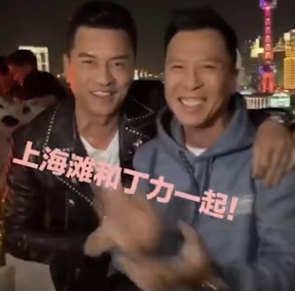 甄子丹|吕良伟甄子丹久违同框，俩人都不像六十多岁，自曝被当作亲家