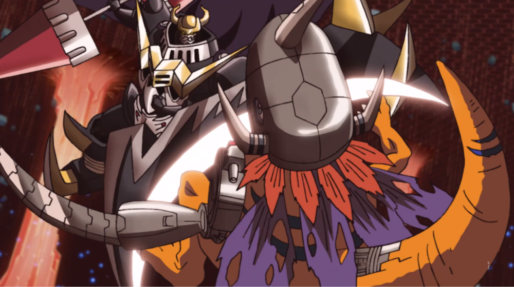 恶魔兽自带强化属性黑暗骑士兽就是证据完爆钢铁暴龙和加鲁鲁