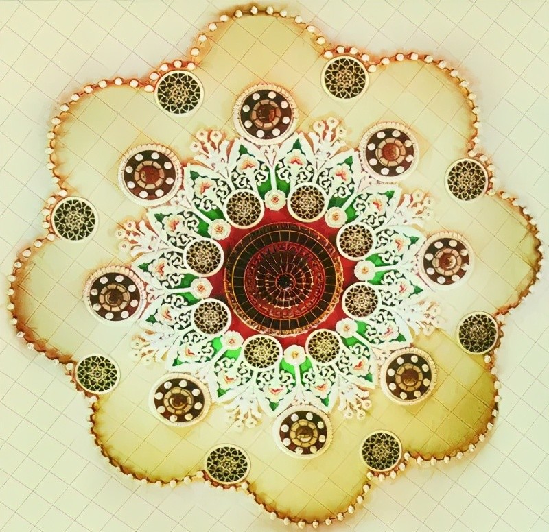 莫高窟|天花板的艺术：敦煌莫高窟藻井