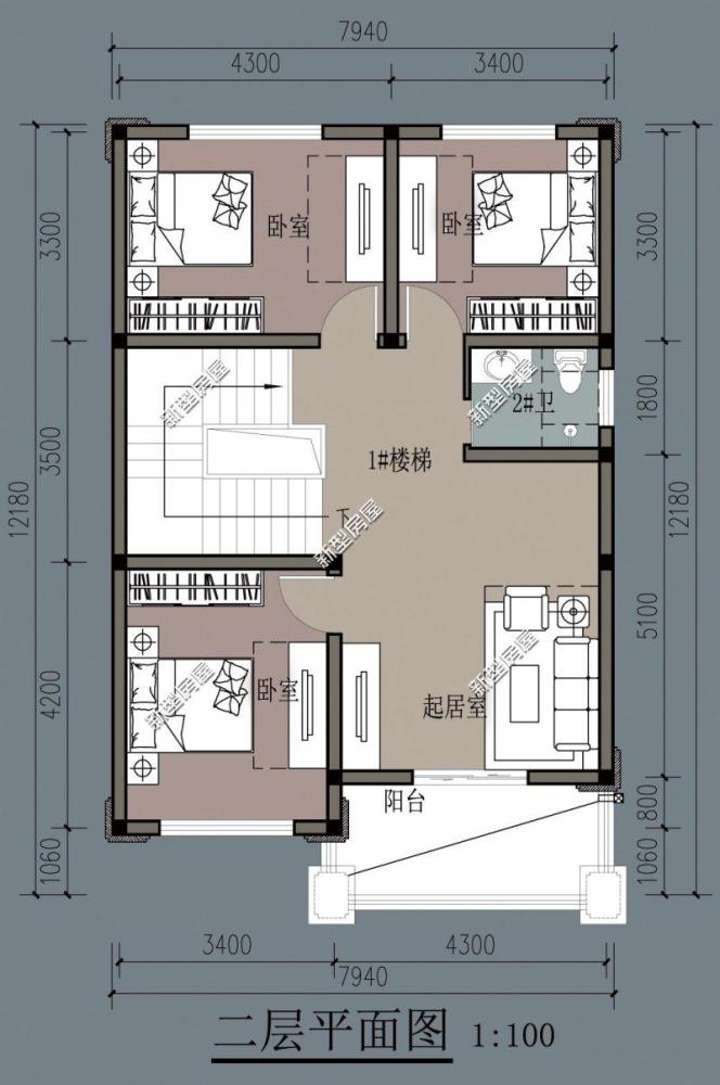 農村自建房開間7米進深13米該怎麼設計