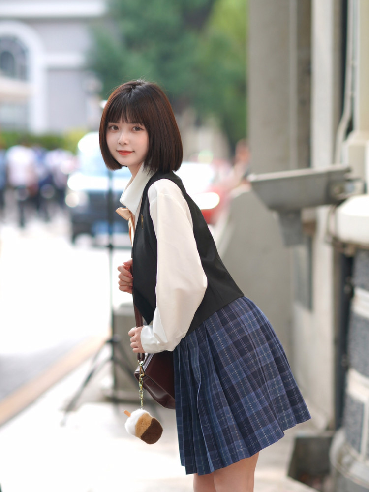 秋季jk穿搭|有学姐味了!_腾讯新闻