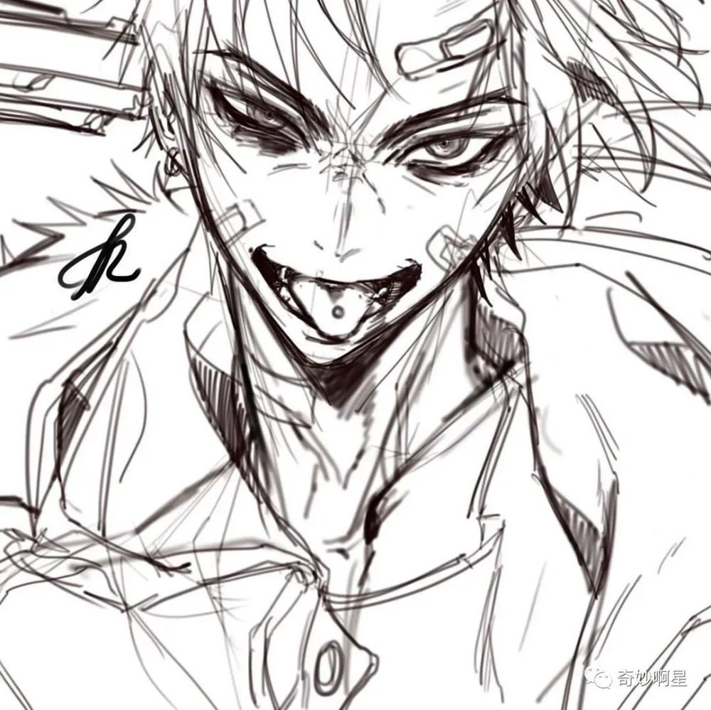 漫画里的人物果然够酷喜欢冷酷帅哥的千万要记得收藏