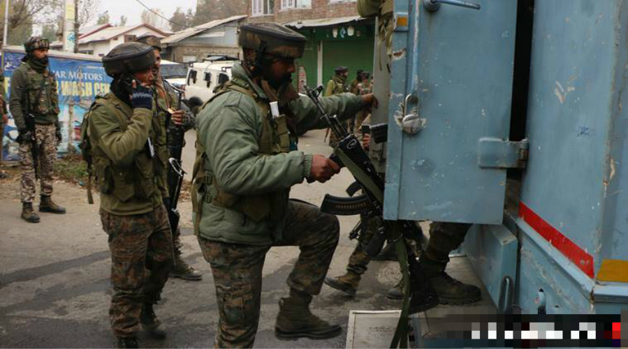 印媒带头武装反抗印度克什米尔反政府武装头目被击毙