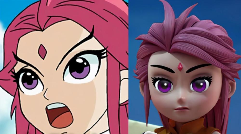 神兵小将:12年后主角形象对比,问天长残了,天地盟主却变帅