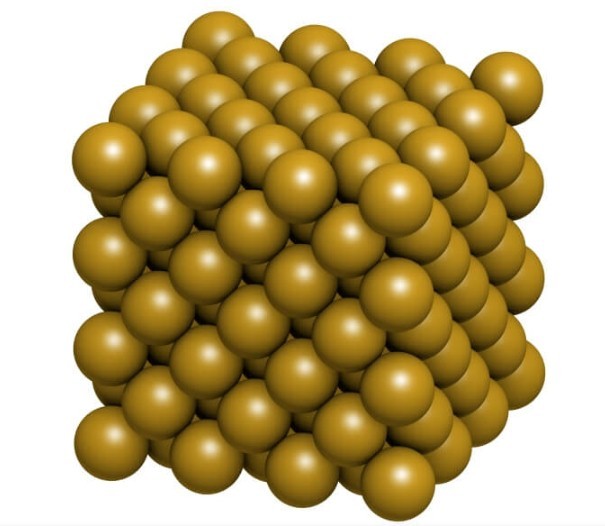 于各种传感器中,这是因为光与金原子容易激发的自由表面电子相互作用