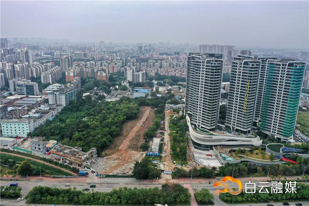 主体工程用地收地完成80省实白云新城校区计划年底前开工