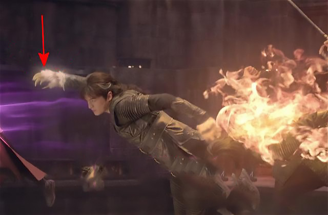 斗罗大陆真人版特效只值五毛虎爪变猫爪小舞耳朵是长出来的