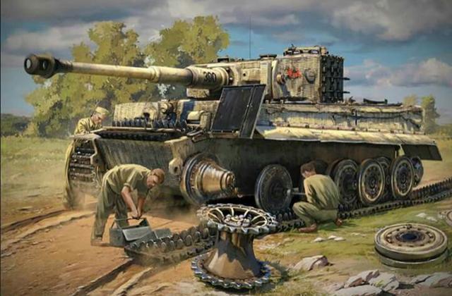 二战德国的e系列战车计划,小到牵引车,大到140吨的移动要塞