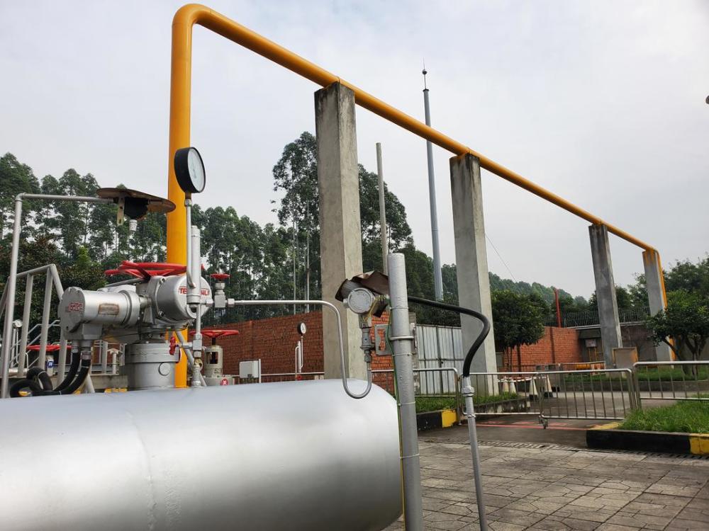 保障冬季供气 成都四环路高压输储气管道北部管线正式投运