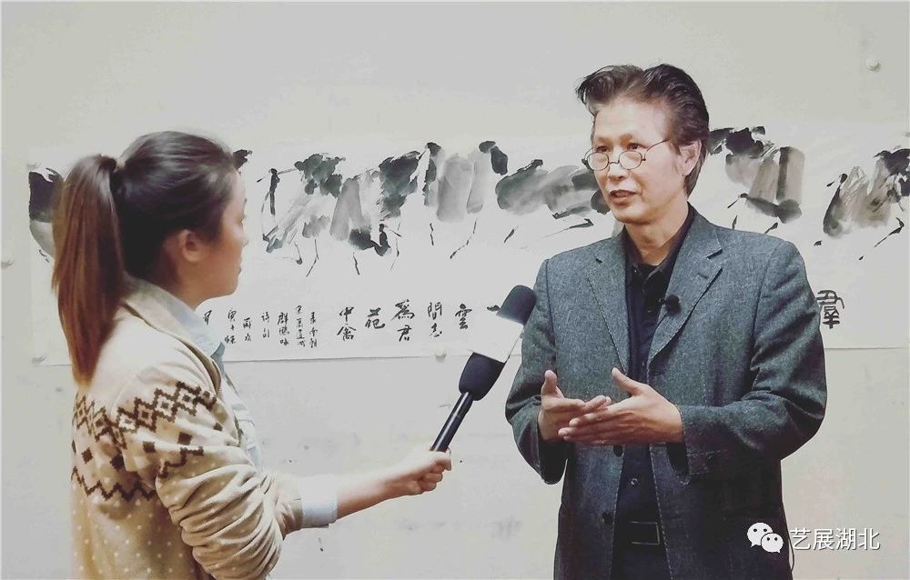 黄鹤楼公园|墨彩凝晖｜黄鹤楼 南楼画社系列展览首展杨奠安书画展惊艳亮相