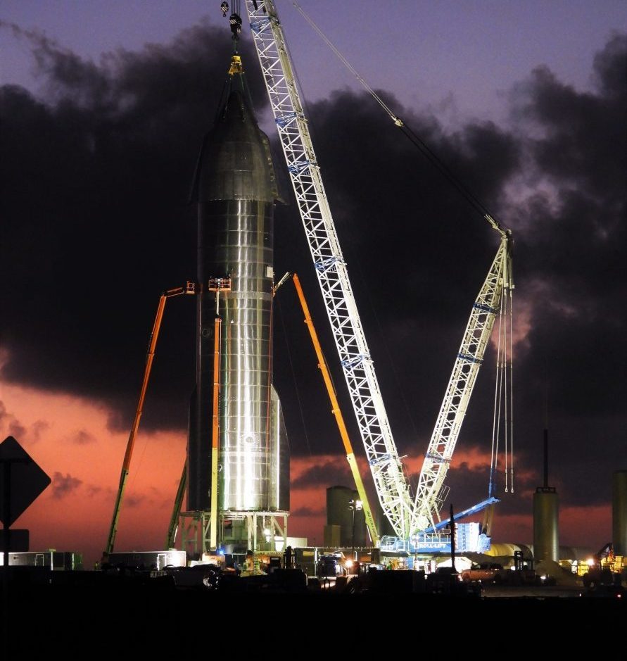 星舰飞船sn8飞行测试将现场直播,马斯克:要有失败的准备!_腾讯新闻