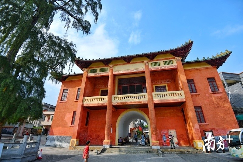 信宜市锦江碧道精品线路起点——镇隆古城.信宜八坊村古村落.