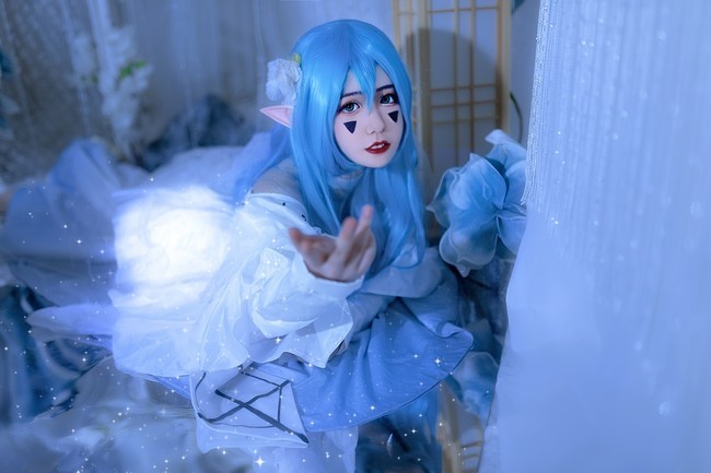 cos:凹凸世界安莉洁玫瑰战争cos正片